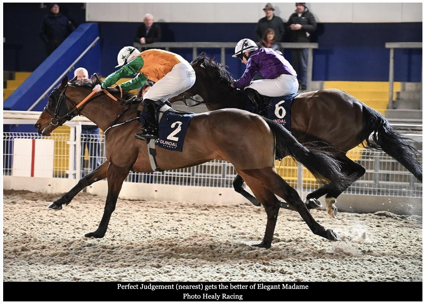 Perfect Judgement completes Dundalk hat-trick